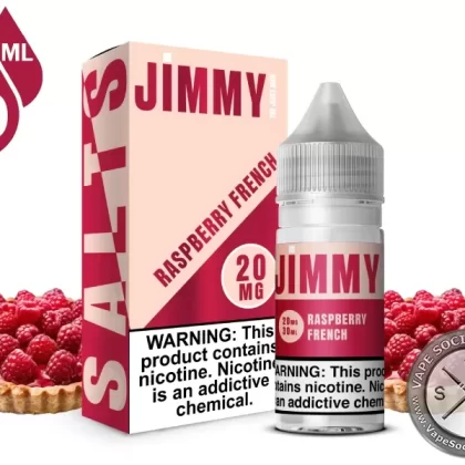 Raspberry French Jimmy The Juice Man Salt 30ml