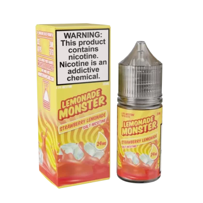 Lemonade Monster Salt - Strawberry Lemonade- 30ML E-Liquid - 24MG