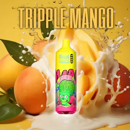 FUMOT Triple Mango RandM Tornado 9000 Züge gefährlich