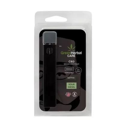 Green Herbal Care GHC CBD Broad Spectrum Disposable Vape