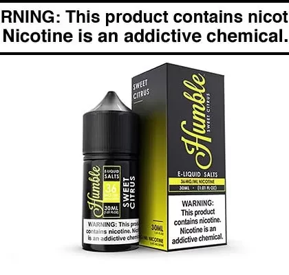 SWEET CITRUS BY HUMBLE SALTS 30ML - Vapejuice