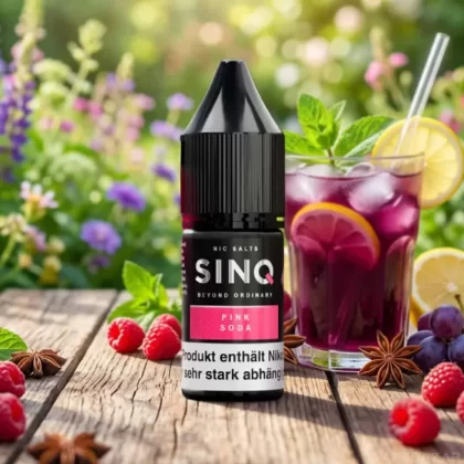 SINQ Nic Salt – Pink Soda - 10mg/ml, 20mg/ml