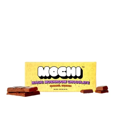 Mochi Magic Mushroom Caramel Crunch Chocolate - Ejuicewarehouse