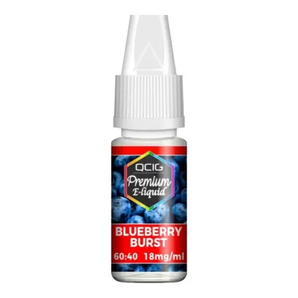QCIG BLUEBERRY BURST 10ML E-LIQUID