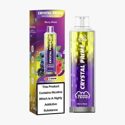 Crystal Prime 7000 Puffs Prefilled Vape Kit – Box of 10