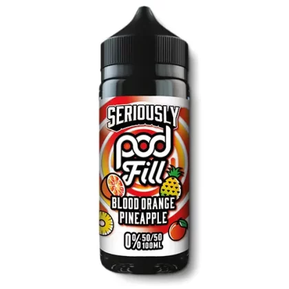 Blood Orange Pineapple Shortfill by Seriously Pod Fill - Ecigarettedirect Co