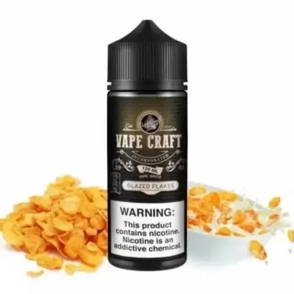 Glazed Flakes E-Liquid by Vape Craft - Size#120ml~Nicotine#0MG>3MG>6MG>12MG