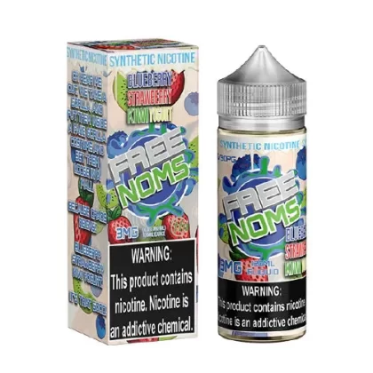 Free Noms - Blueberry Strawberry Kiwi Yogurt - 120ML E-Liquid - 3MG