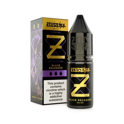 Black Reloaded By Zeus Juice E-Liquid 10ml - 6mg