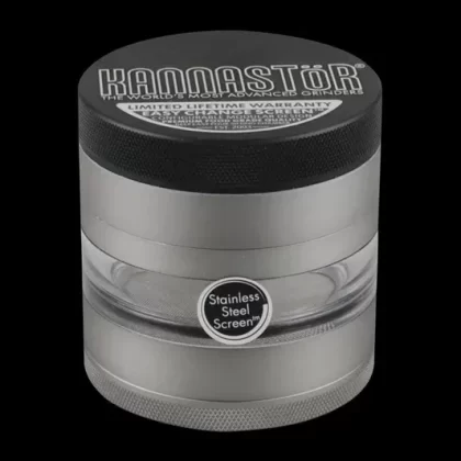 Kannastor Gunmetal Multi Chamber Grinder - Ejuicewarehouse
