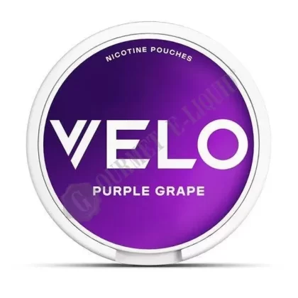 VELO Purple Grape Nicotine Pouches - Nicotine Strength#6mg>10mg>14mg