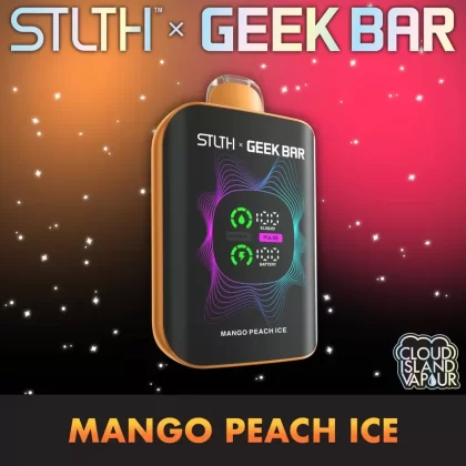 STLTH X GEEK BAR Disposable Vape – Mango Peach Ice