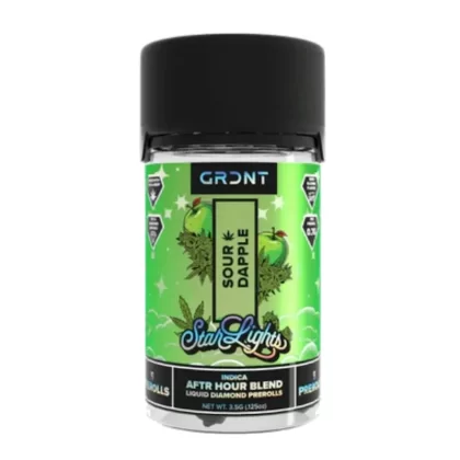 GRDNT After Hour Sour Dapple Pre-Rolls – 5ct - Vape Store