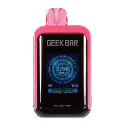 Strawberry Ice Geek Bar SkyView 25k - Customer Group#Consumer~Nicotine#50mg~Size#Single>5 Pack (D3AFF5)