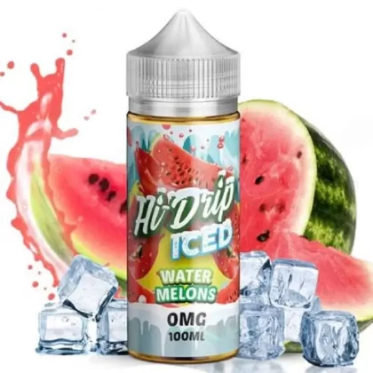 WATER MELONS ICED BY HI-DRIP E-LIQUID 100ML – 3MG - Vape Product