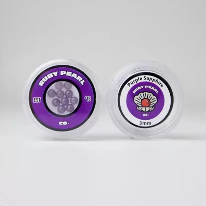 Ruby Pearl Co. – 3mm Purple Sapphire Terp Pearls 10pk