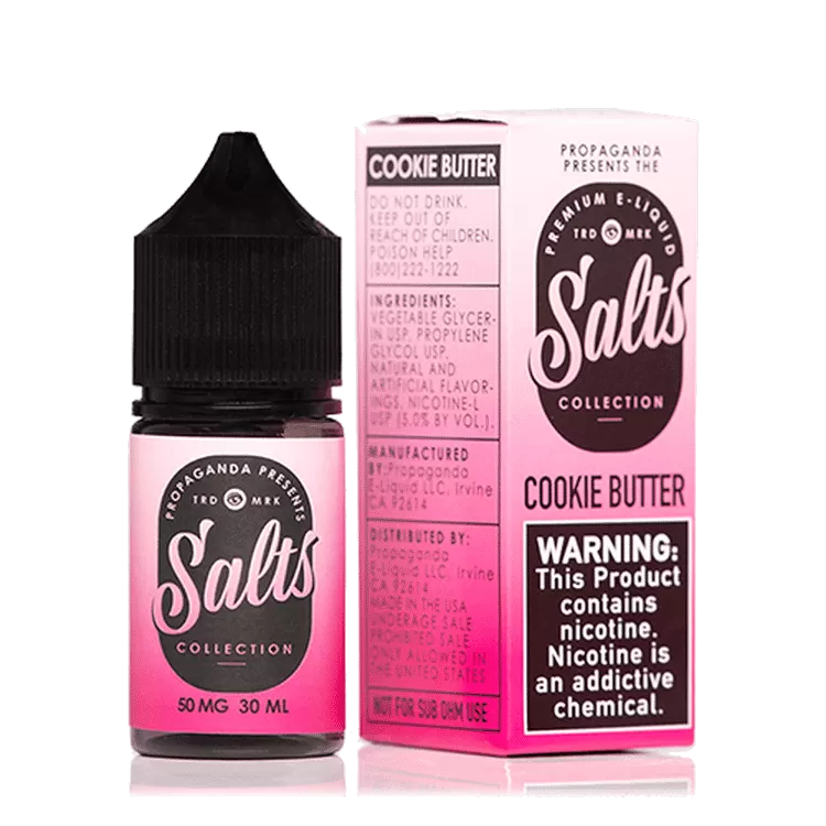 Cookie Butter 30ml - PROPAGANDA SaltNic - 35 mg - 30 ml - Image 2