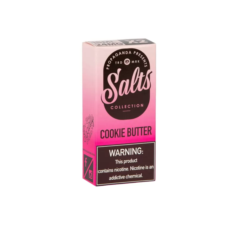 Cookie Butter 30ml - PROPAGANDA SaltNic - 35 mg - 30 ml - Image 3
