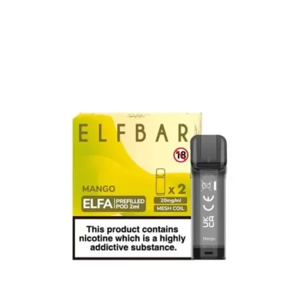 MANGO ELF BAR ELFA PREFILLED POD - Eliquidsupply