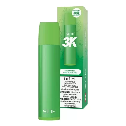 STLTH 3K – GREEN APPLE ICE