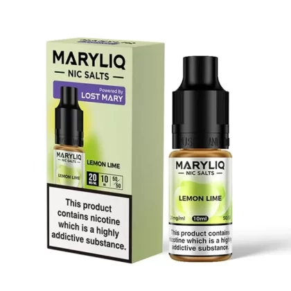 Lemon Lime Nic Salt E-Liquid by Lost Mary Maryliq (10ml) - 20mg