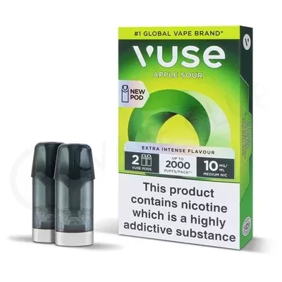 Green Apple Extra Intense Vuse Prefilled Pods