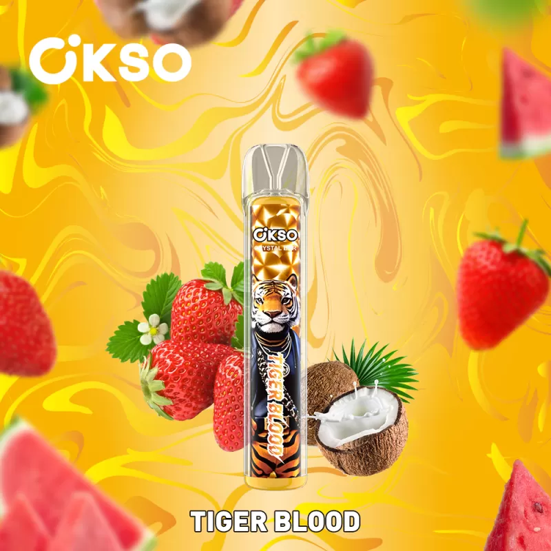 OKSO Crystal Bar 800 Disposable Vape - Vapeq10 - Image 3