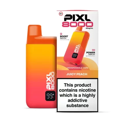 Pixl 8000 Prefilled Pod Kit Juicy Peach - Ecigpremium