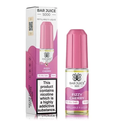 Fizzy Cherry By Bar Juice 5000 Salt 10ml - Nicotine Strength#10mg (Salt)>20mg (Salt)>5mg (Salt) (B85744)