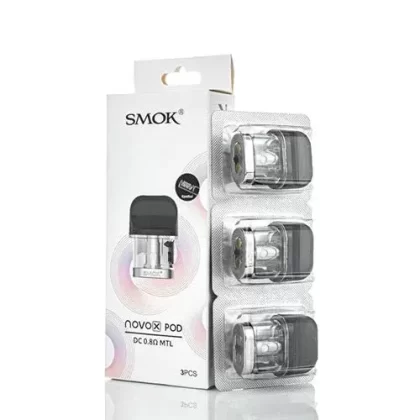 Smok Novo X DC Replacement Pod 0.8 OHM (pack of 3)