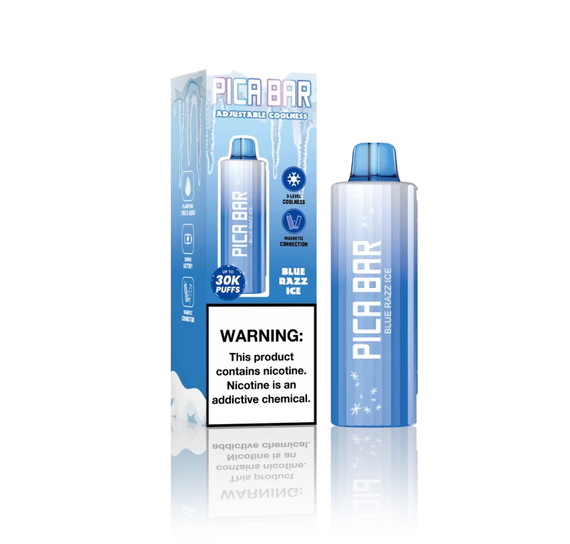Assembled in USA | PICA BAR "TUNING" 30K Disposable POD - 30,000 Puffs - Frozen Banana Rainbow - Image 3
