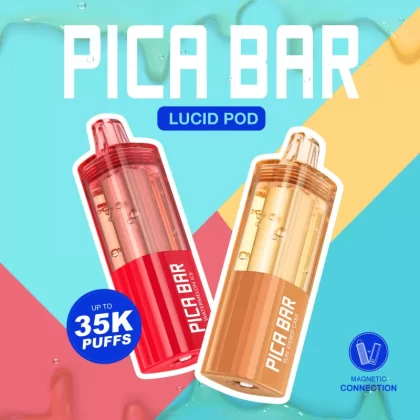 PICA BAR Lucid 35K Disposable POD - 35,000 Puff - Juicy Peach