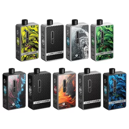 Lost Vape Gemini Hybrid Pod Mod Kit 80W - SS Glacier