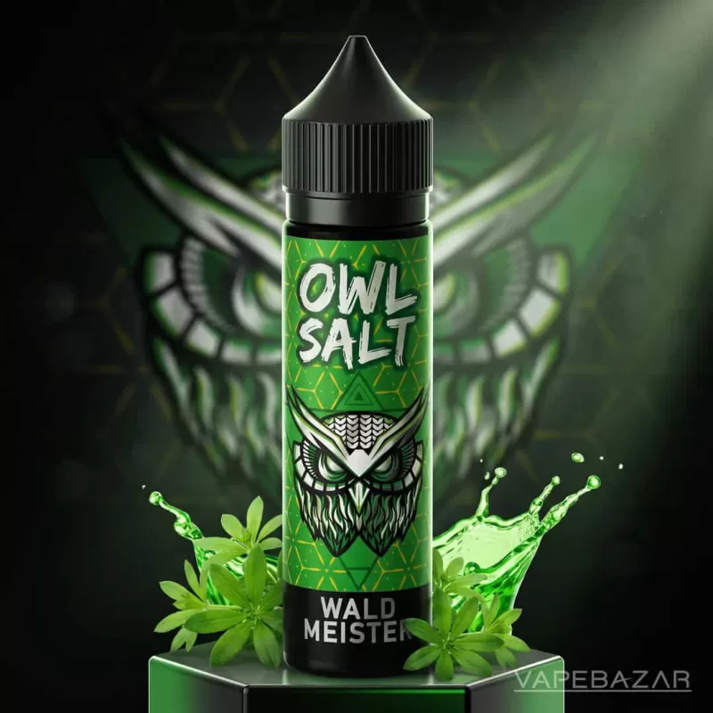 OWL Salt Longfill Waldmeister Aroma 10ml in 60ml - 0 mg/ml / 10 ml / 60 ml
