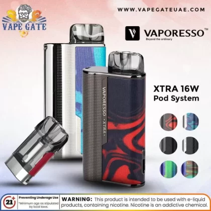 Vaporesso XTRA 16W Pod System - Silver Resin