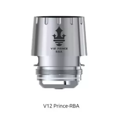 1PCS-PACK Smok V12 Prince RBA Dual Coil 0.25 Ohm - Hong Kong Warehouse