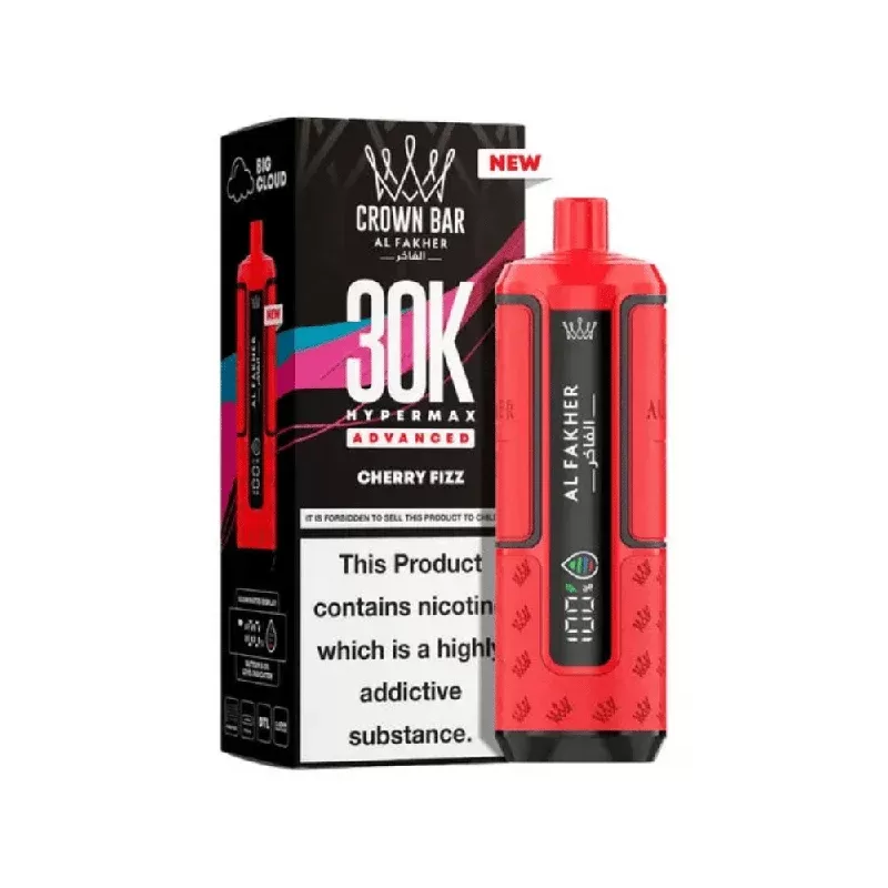 Al Fakher 30K Hypermax Prefilled Pod Kit Cherry Fizz - Strength#20mg (E65FB2)