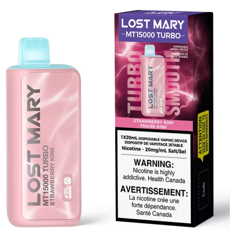 Lost Mary MT15000 Turbo Disposable Vape – Strawberry Kiwi