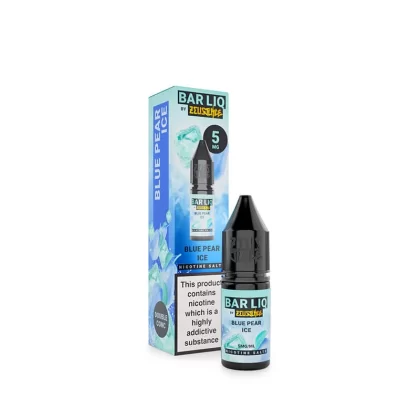 Zeus Juice Bar Liq Blue Pear Ice Nic Salt E-Liquid 10ml - 5mg