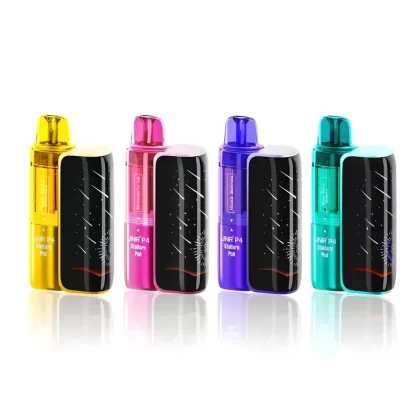 JNR P4 Stellarc 100K Refillable Pod Kit Black Dragon Ice / Passion Fruit Kiwi - Nicotine Strength#20mg