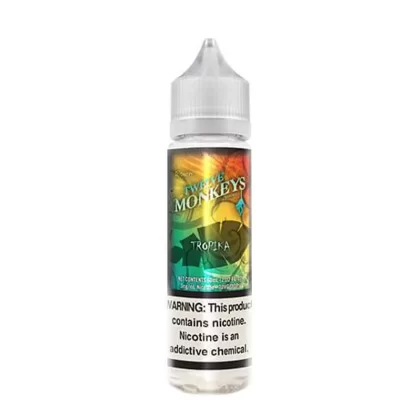 Tropica E-Liquid – Twelve Monkeys Vapor 60ml (3mg, 6mg) Nicotine - Vapebazaar Pk