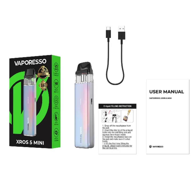 Vaporesso XROS 5 Mini Pod Kit 30W - Vapormo - Image 3