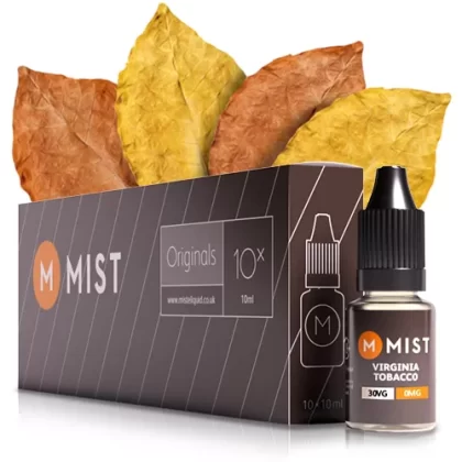 Virginia Tobacco E Liquid (10x10ml) - 70PG/30VG (Standard) / LOW 6mg