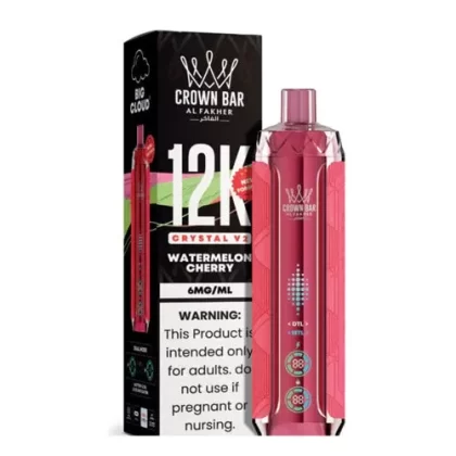 Watermelon Cherry AL Fakher Crown Bar Crystal V2 12000
