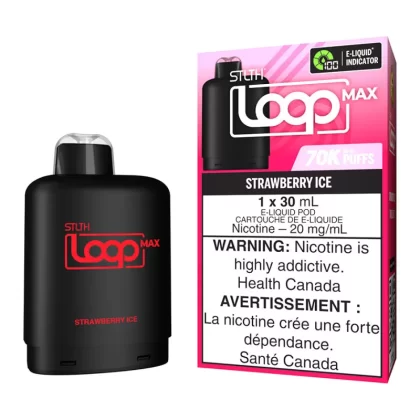 STLTH Loop Max E-Liquid Pod Pack - Strawberry Ice 30ml - 20mg/ml