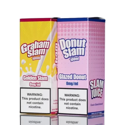 Slam Juice E-Liquid - No Nicotine Vape Juice - 100ml - Cinna Slam