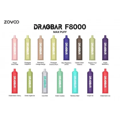ZoVoo DragBar F8000 - Cool Mint - Skullvaping