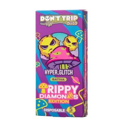 Dont Trip Trippy Diamonds Hyper Glitch Vaporizer – 5000mg