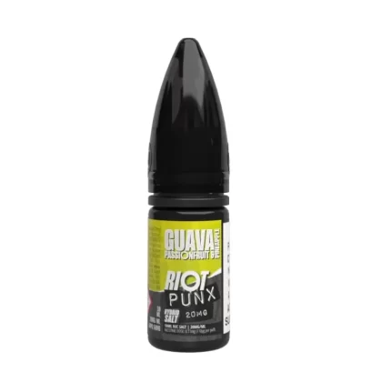 Guava, Passionfruit & Pineapple Hybrid Salt Punx Series by Riot Squad (10ml) - 5mg