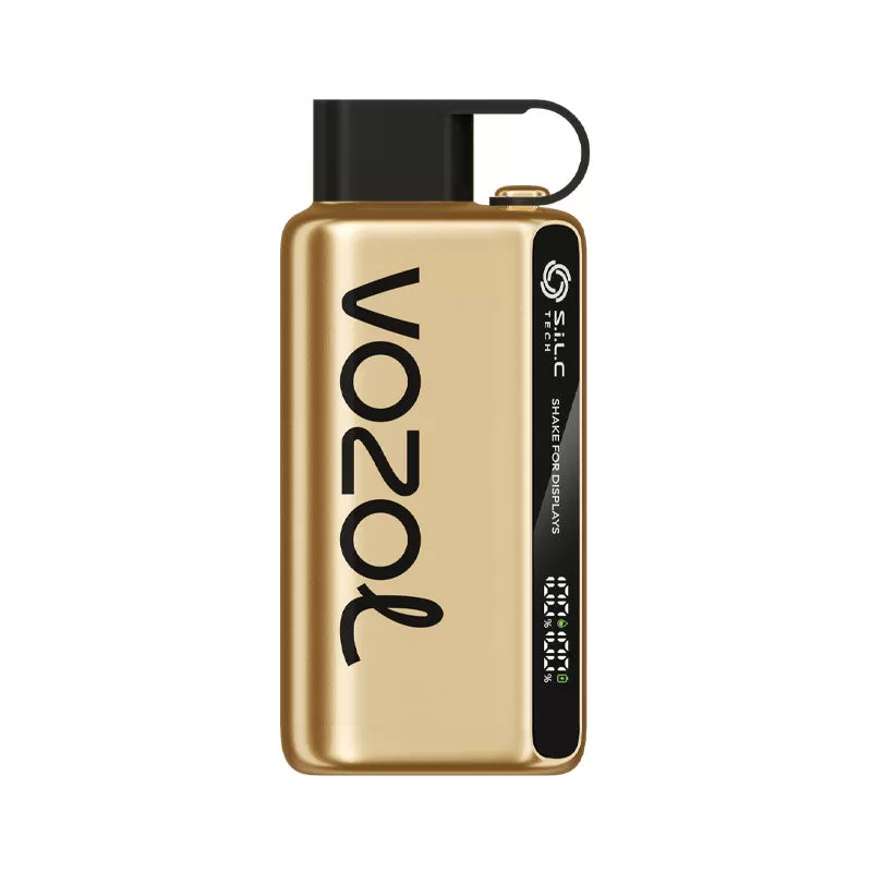 Vozol STAR 9000 Limited "GOLD" Edition Disposable Vape - 9000 Puffs - Rainbow Sour (Limited "GOLD" Edition) - Image 2